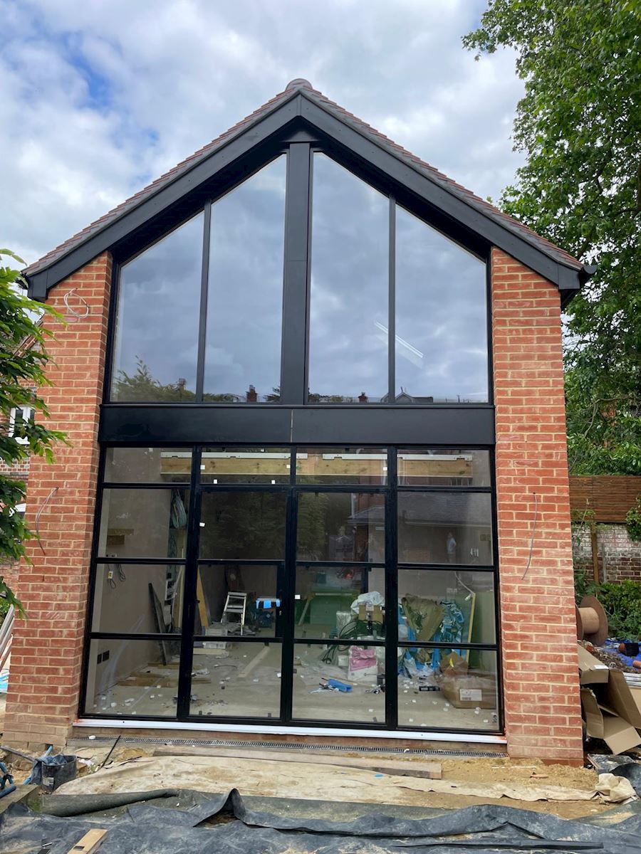 Large Aluminium Gable Window