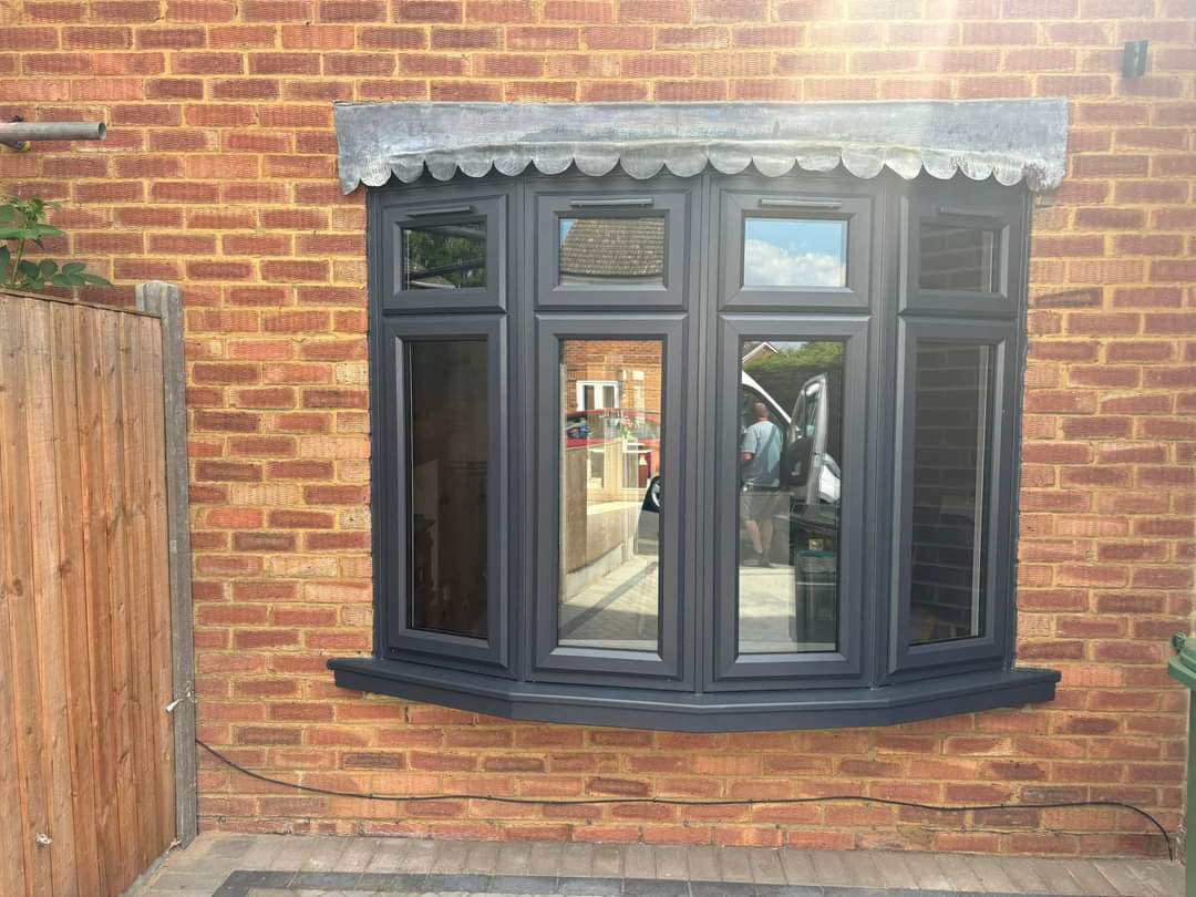 Anthracite Grey Bay Window