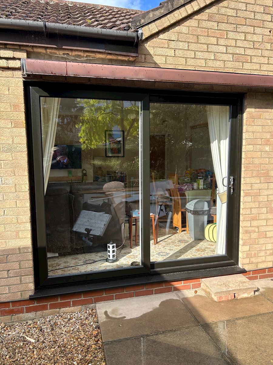 Black Patio Door