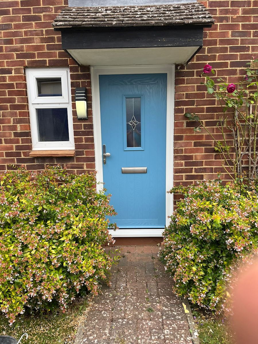 Duck Egg Blue Comp Door