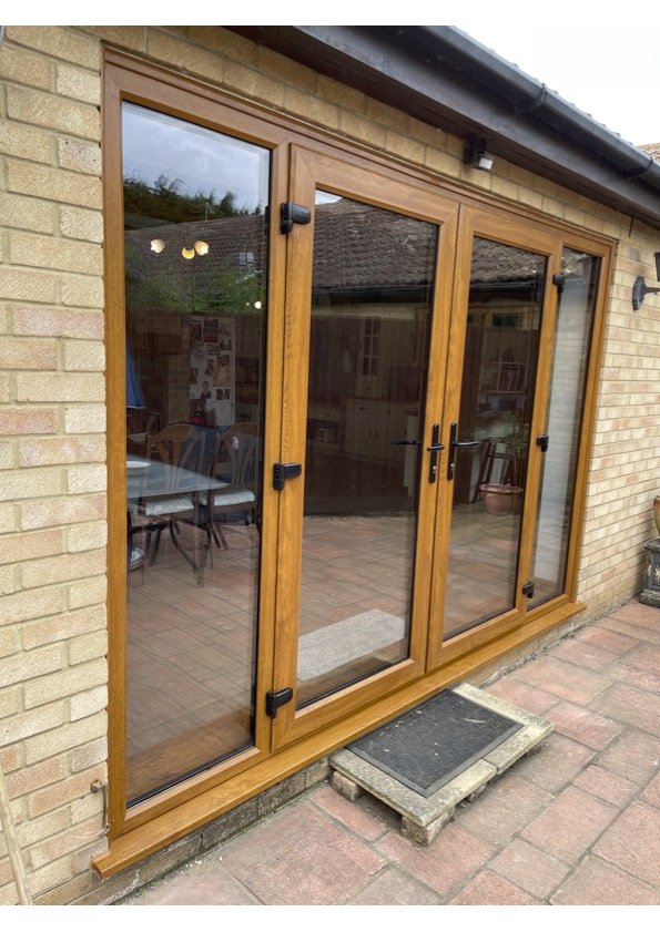 Irish Oak French Door