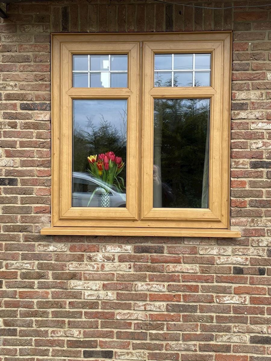 Irish Oak Window 