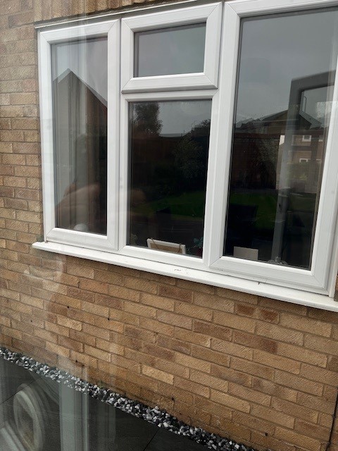 3 Sash White Window